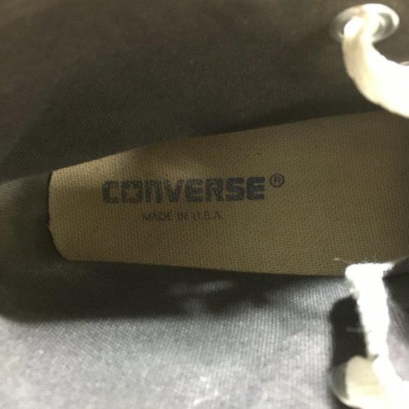 Vintage 80's Rare Converse All Stars- Unisex - Picture 10 of 16